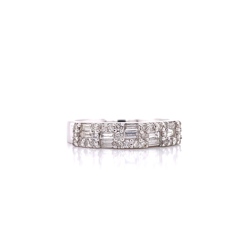 diamond aztec ring