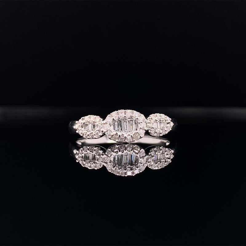 lunar diamond ring