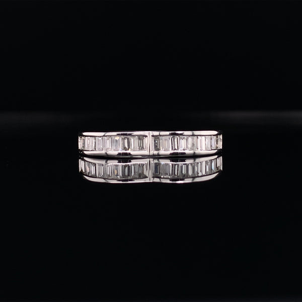 diamond heart eternity ring