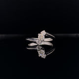 triple stack diamond ring