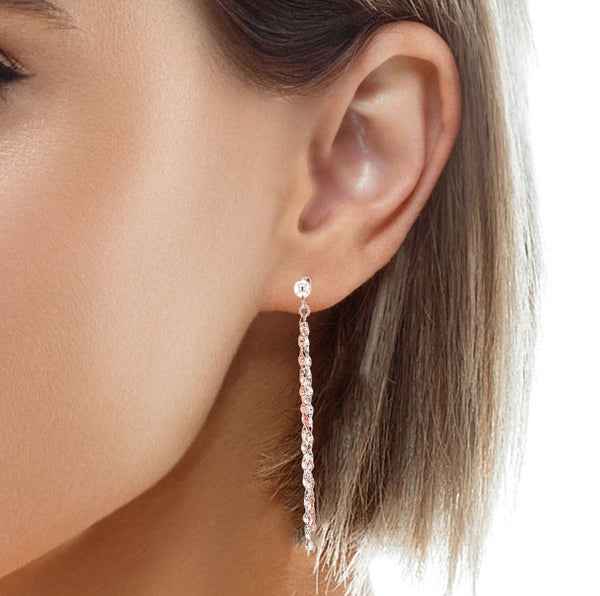 Gold Stream Earrings