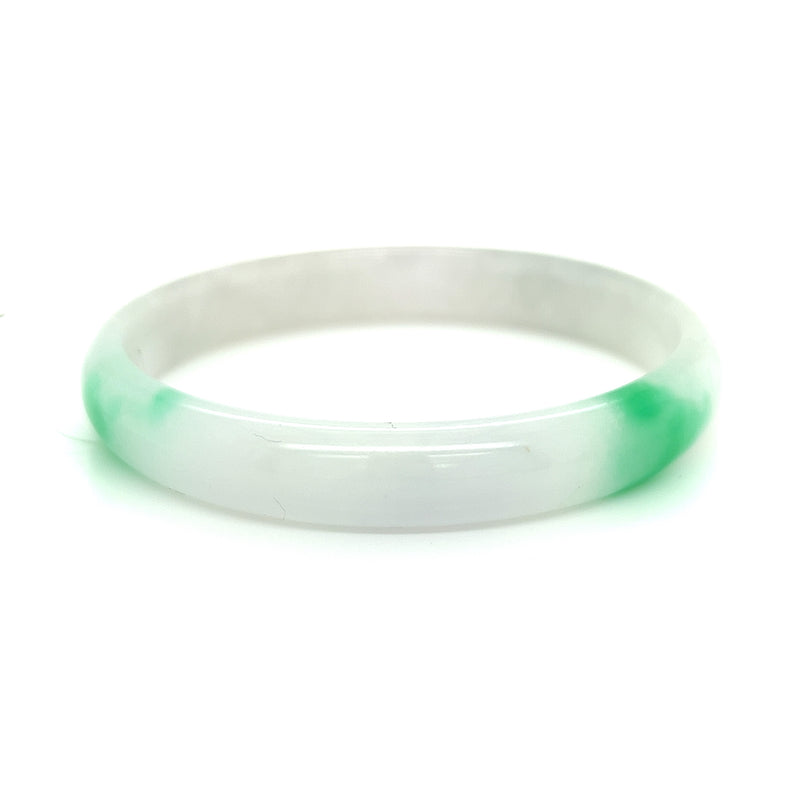 Green Patina Jade Bangle