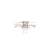 Princess Cut Four Prong Engagement Ring
