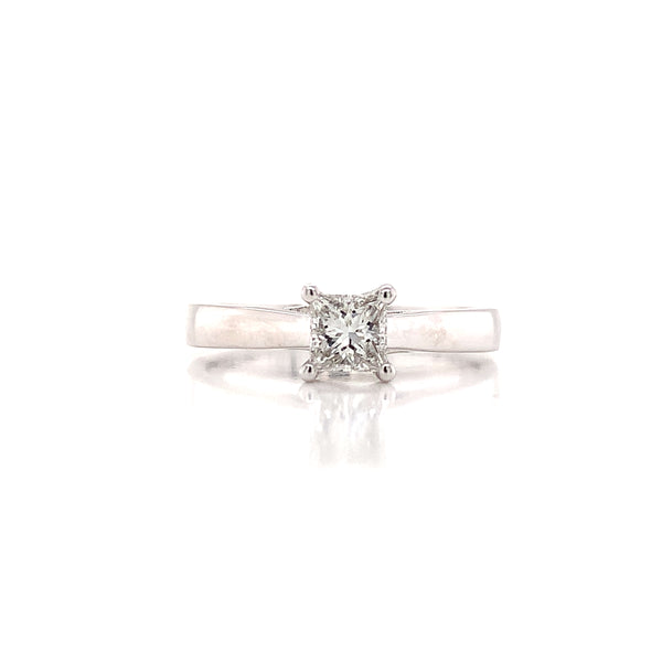 Princess Cut Four Prong Engagement Ring