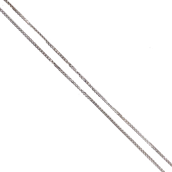 White Gold Box Chain