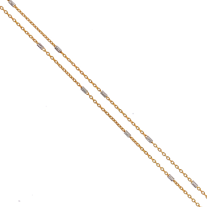 Links sand Bar Gold Chain