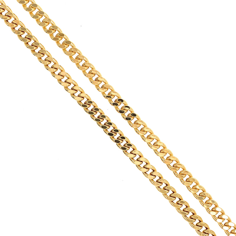 Gold Curb Chain