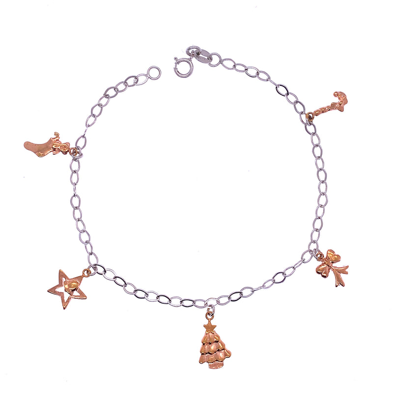 Christmas Charms Bracelet