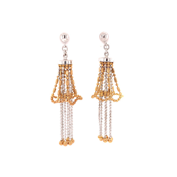 Gold Lantern Earrings