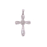 Baguette Diamond Cross Pendant