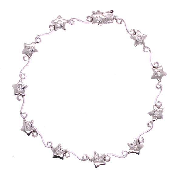 Diamond Star Bracelet