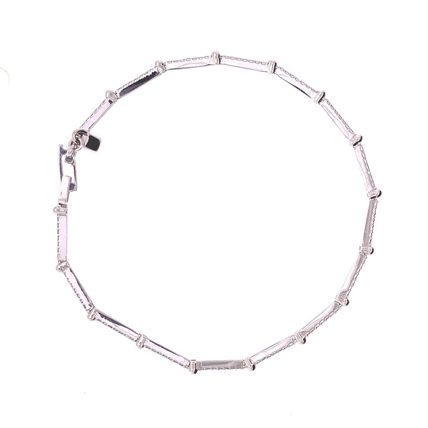 Linear Diamond Bracelet