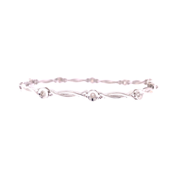 Diamond Twist Bracelet