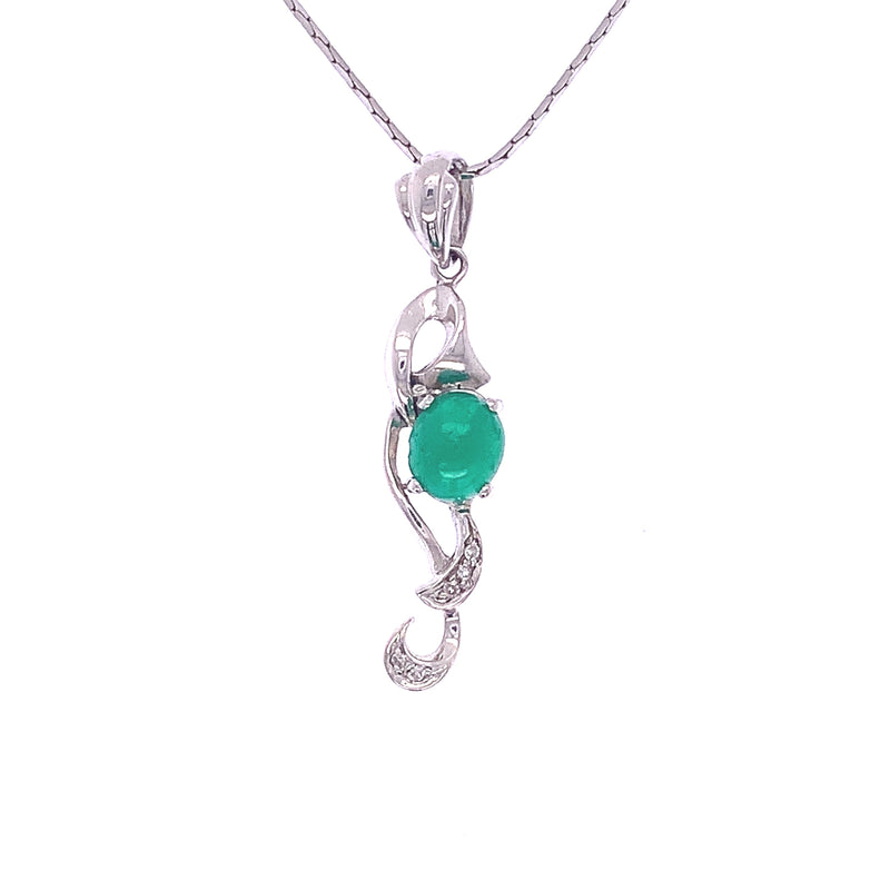 Musical Emerald Pendant