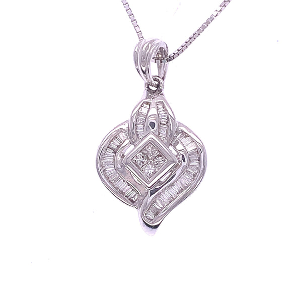 Diamond Embrace Pendant, Gold Jewellery Sydney Australia 