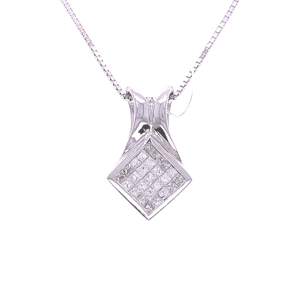 Majestic Princess Diamond Pendant, Gold Jewellery Sydney Australia 