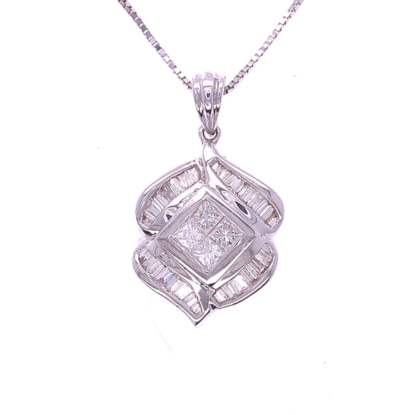 Diamond Drops Pendant