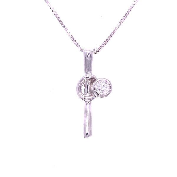 Solo Diamond Pendant