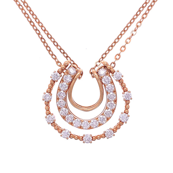 Diamond Arches Necklace