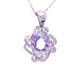 Purple Topaz Pendant