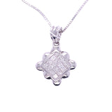 Chequered Diamond Pendant