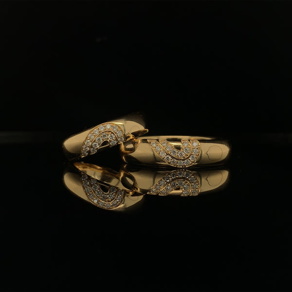 Double Heart Wedding Set