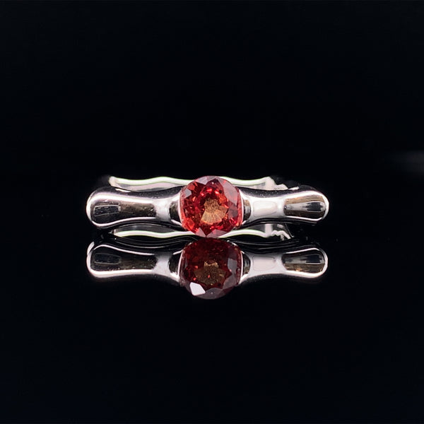 Rectangle Sapphire Ring