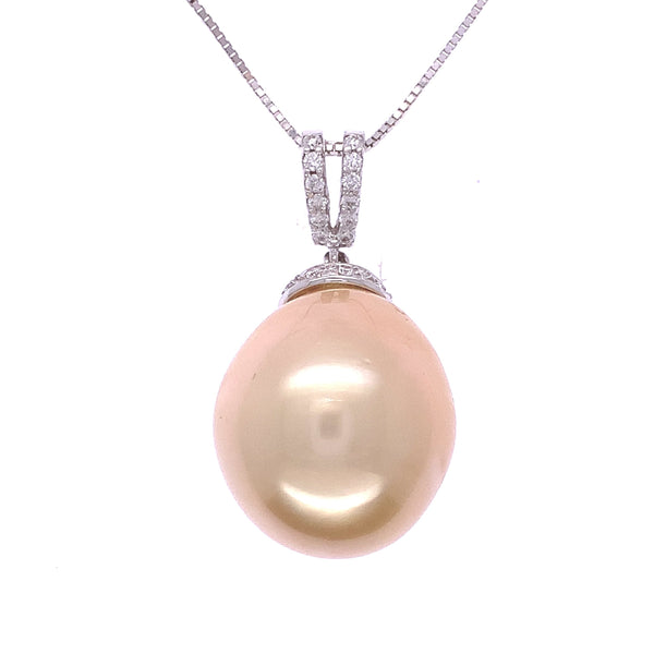 South Sea Pearl Lines Pendant