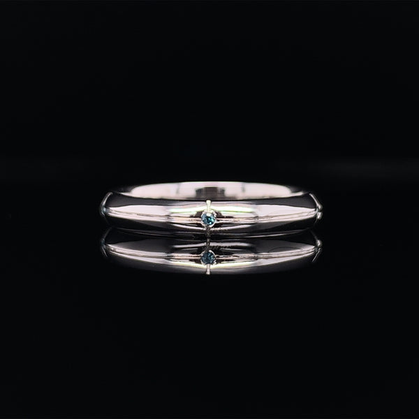 Blue Diamond Delight Ring