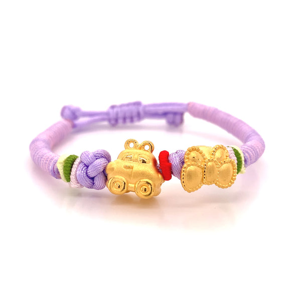 Car And Bow Bracelet