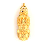 Large Gold Pixiu Pendant