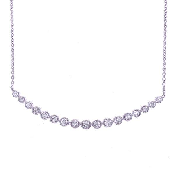 Linear Diamond Necklace