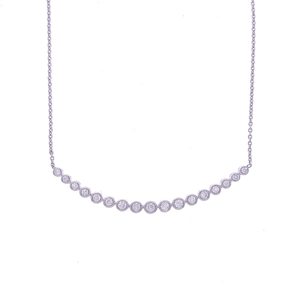Linear Diamond Necklace