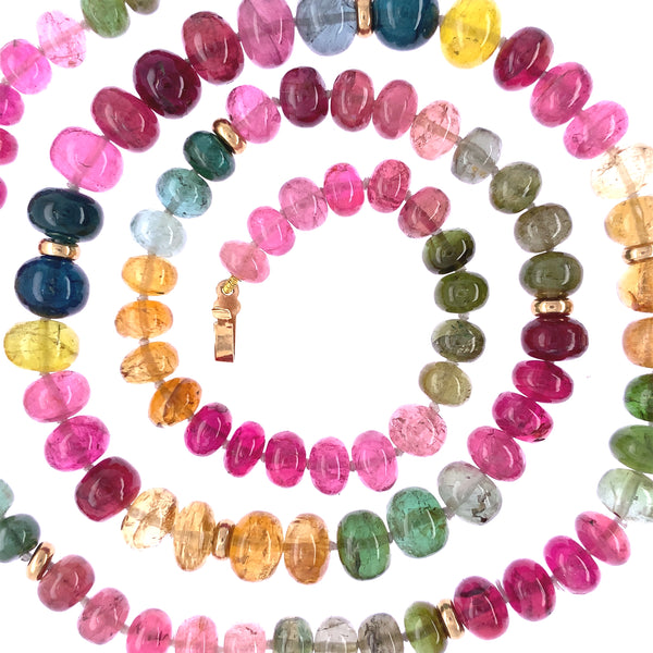 Tourmaline Beads Necklace