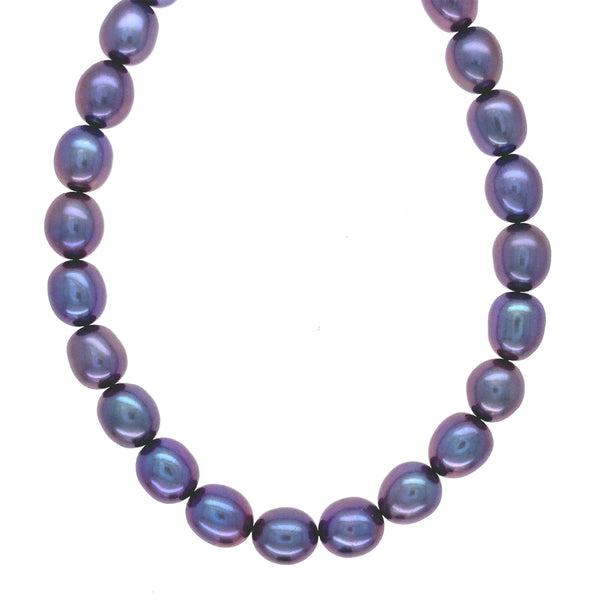 Purple Pearl Necklace