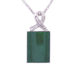 Jade Diamond Sign Pendant