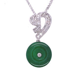 Diamond Jade Inspire Pendant