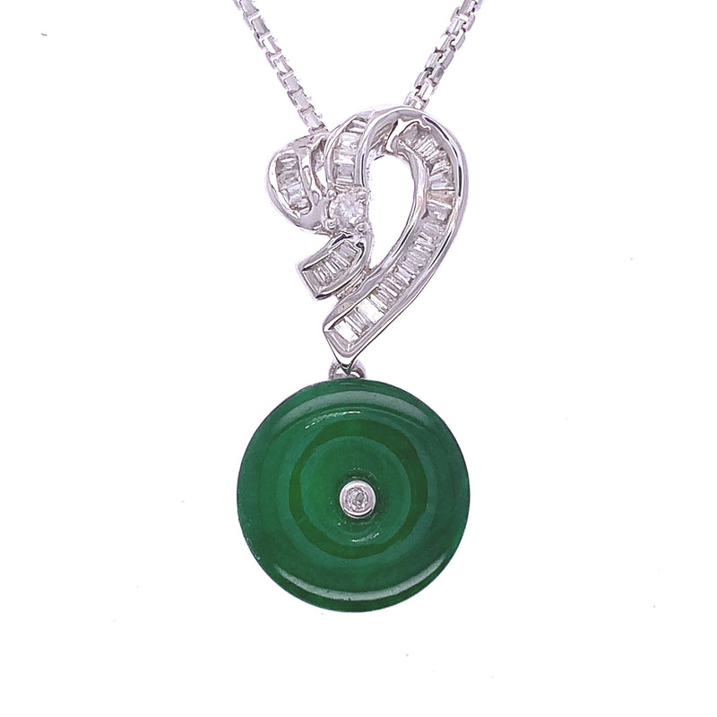 Diamond Jade Inspire Pendant