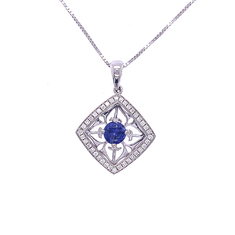 Sapphire Brilliance Pendant