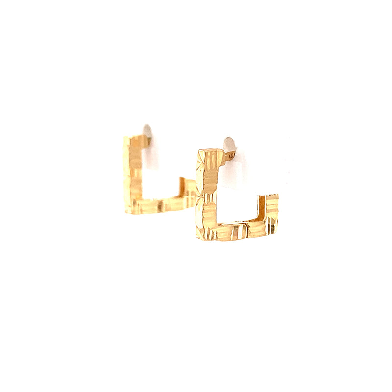 Square Hoop Earring