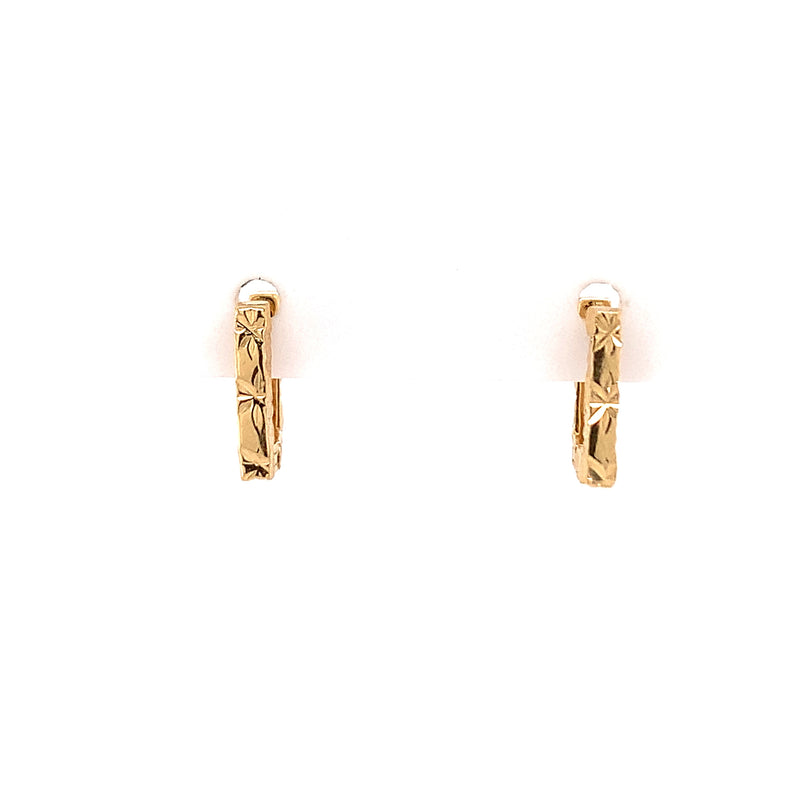 Square Hoop Earring