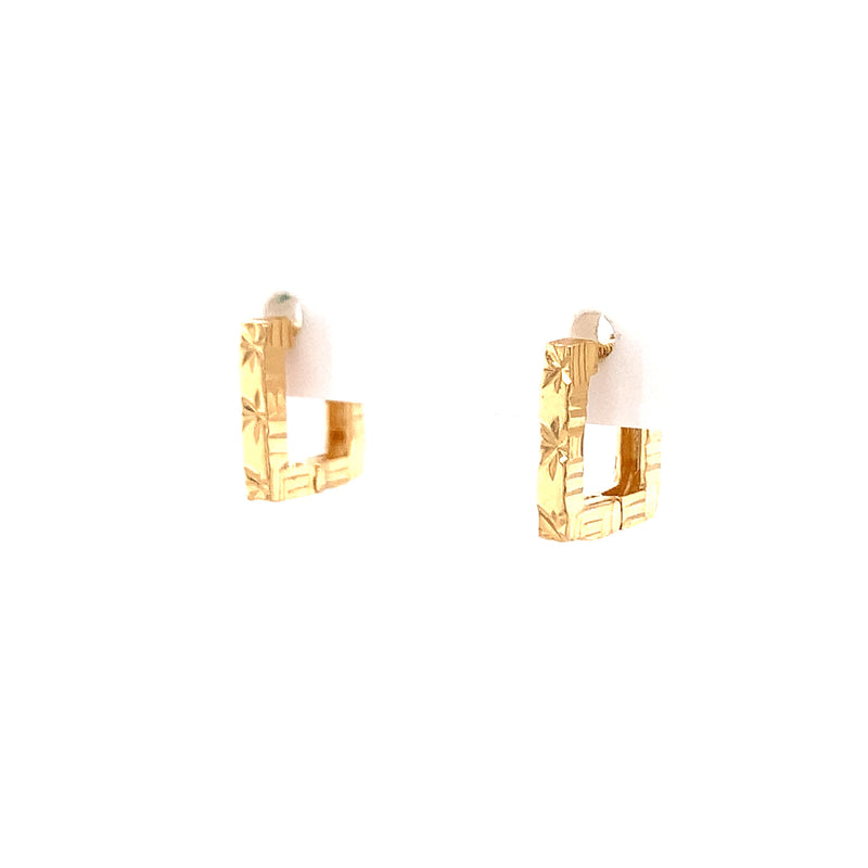 Square Hoop Earring