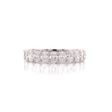 Oval Diamond Eternity Ring