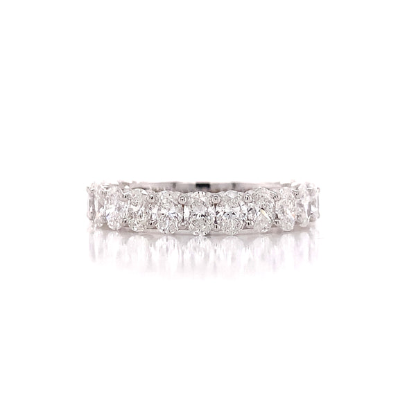 Oval Diamond Eternity Ring