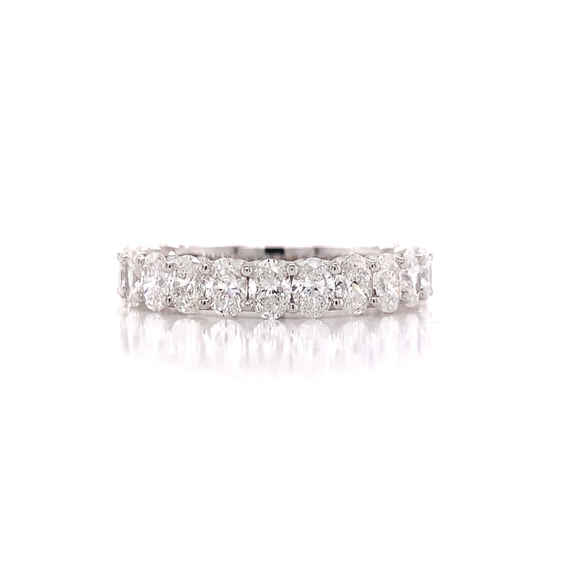 Oval Diamond Eternity Ring
