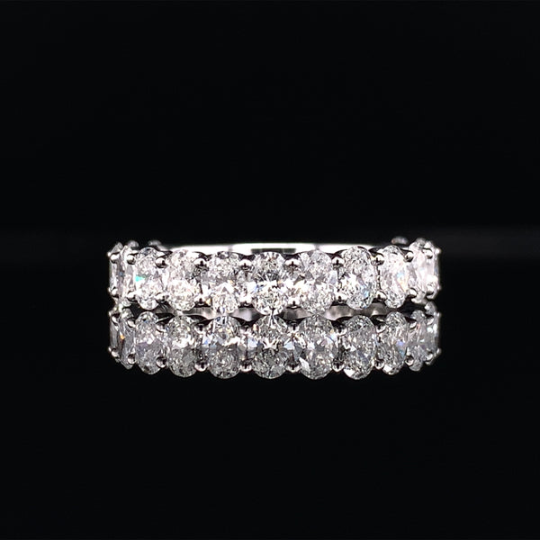 Oval Diamond Eternity Ring