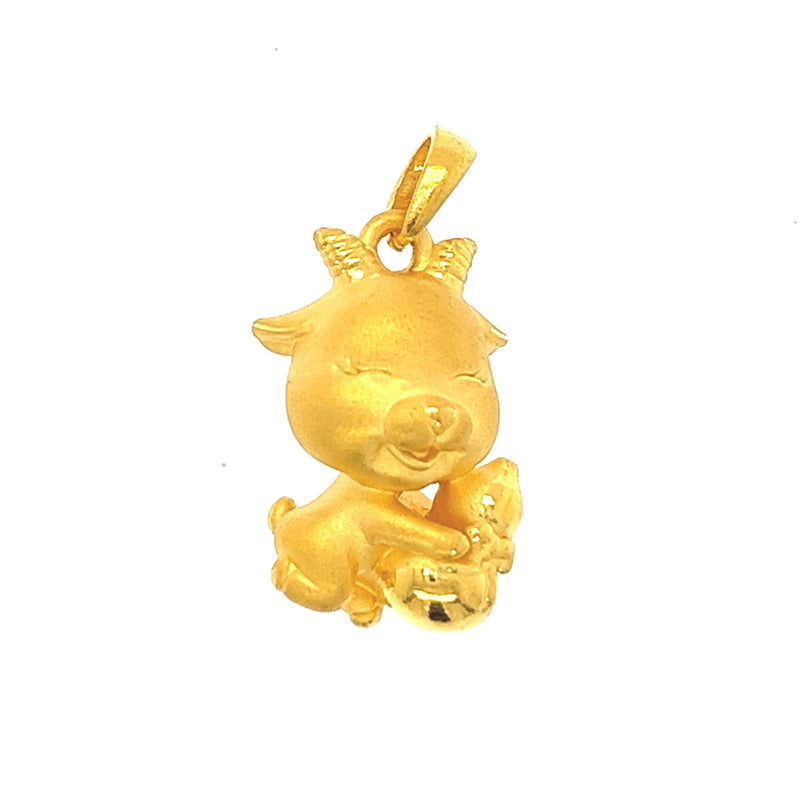 24K Lucky Sheep Pendant