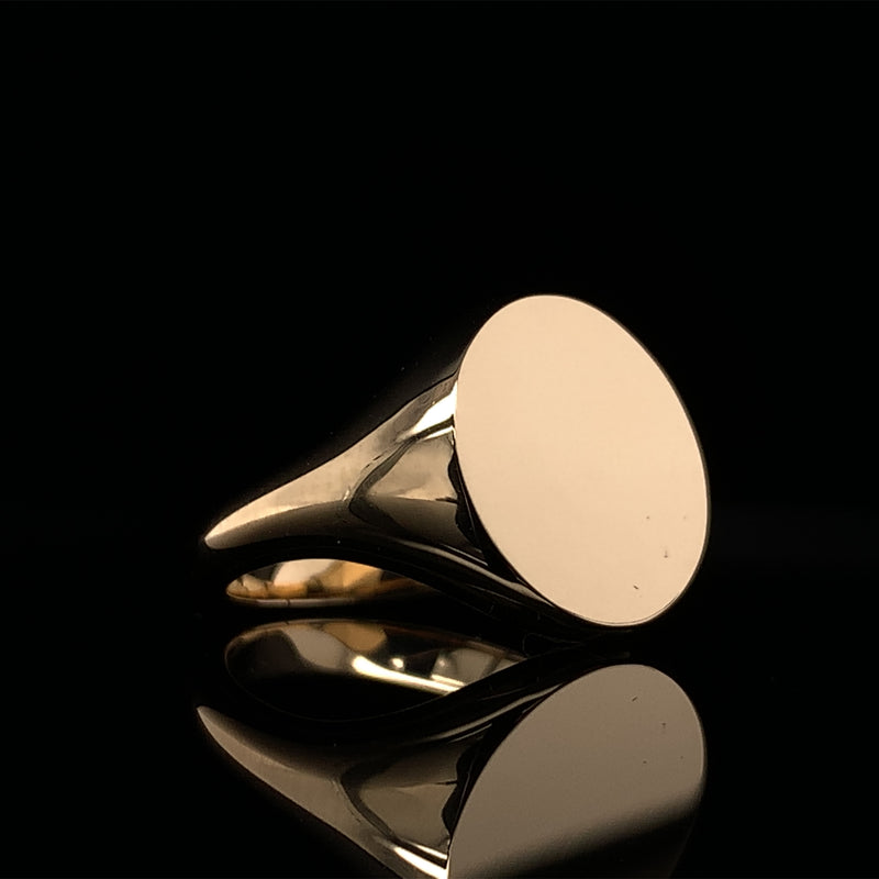Yellow Gold Signet Ring