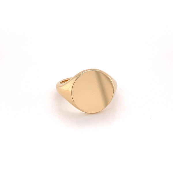 Yellow Gold Signet Ring
