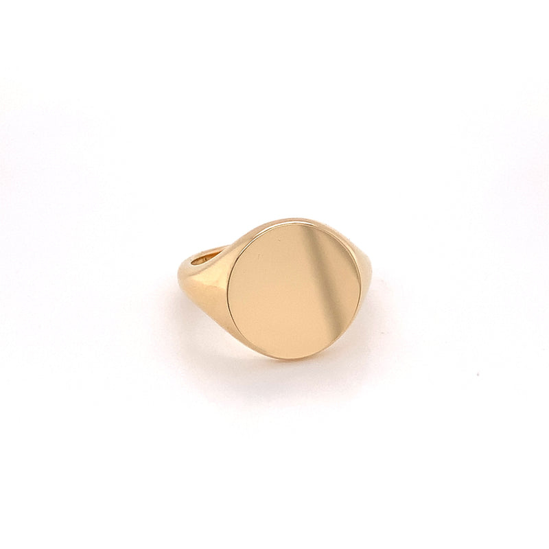 Yellow Gold Signet Ring
